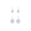 MAANCY Stud Earring Pack for Fluted Earrings Earrings - Thumbnail 2