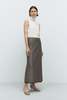 Cordera Tailoring Mohair Long Skirt - Thumbnail 1