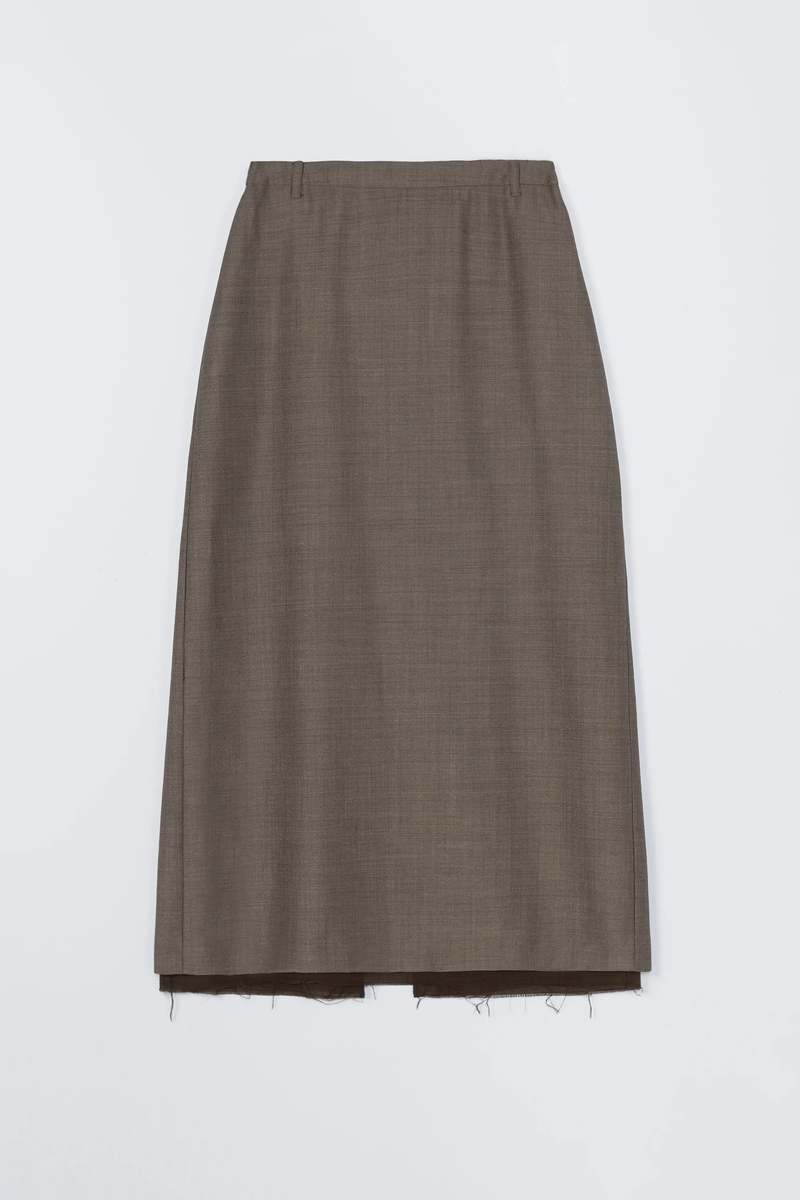 Cordera Tailoring Mohair Long Skirt