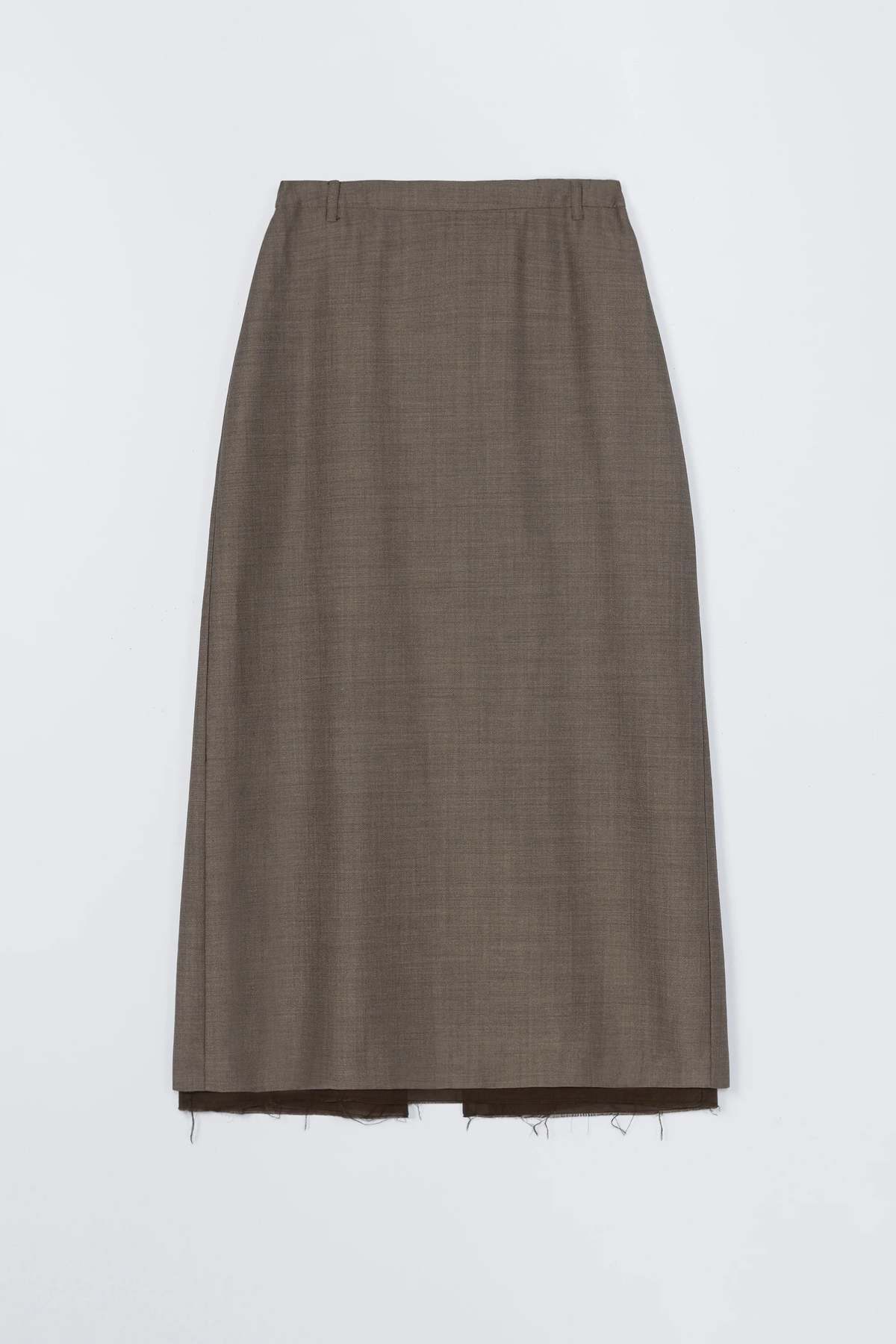 Cordera Tailoring Mohair Long Skirt - Image 4 of 4
