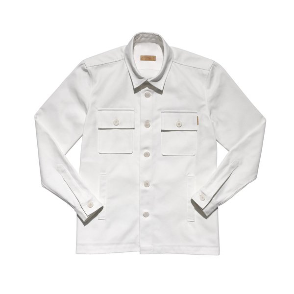 Basus Veste Flap - Optic White Basus Veste Flap - Optic White