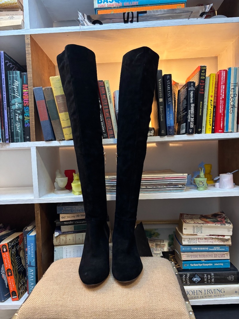 L'agence Suede Over The Knee Boots