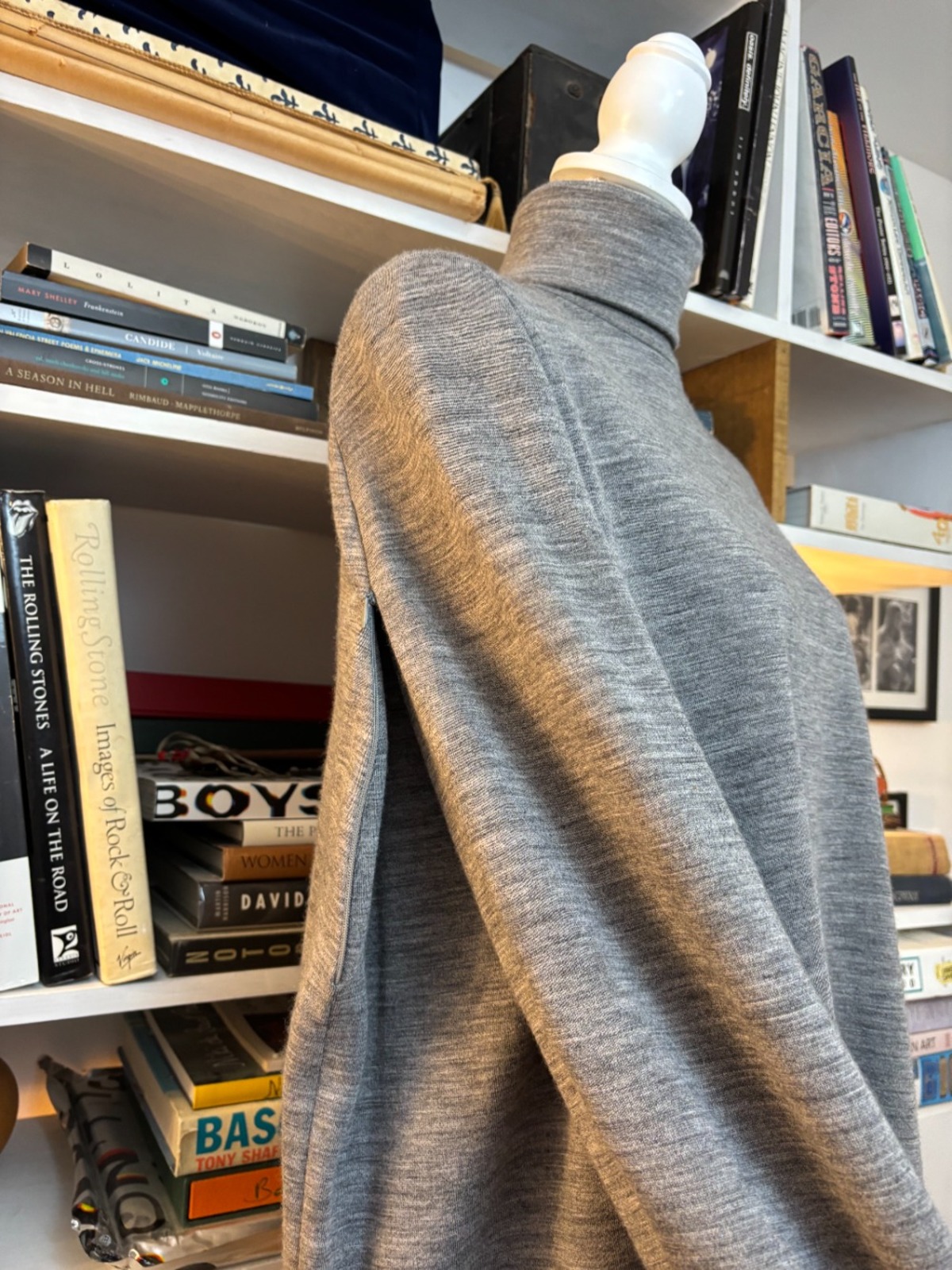 Maison Margiela Wool Poncho - Grey - Image 2 of 8