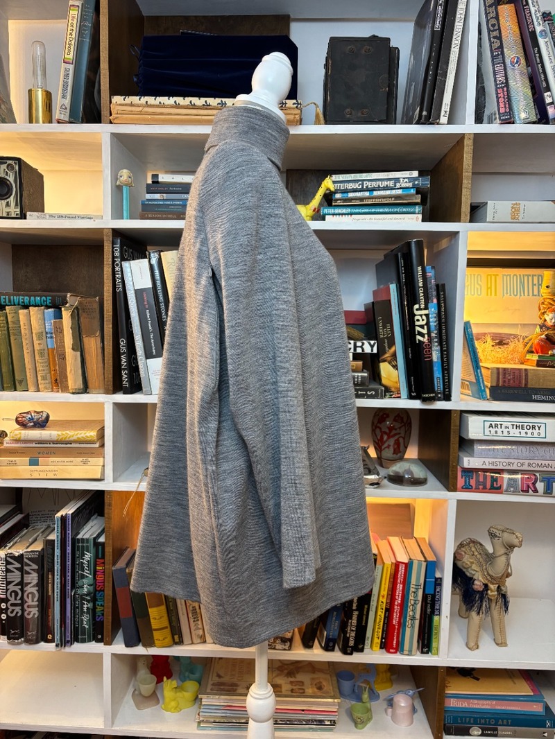 Maison Margiela Wool Poncho - Grey