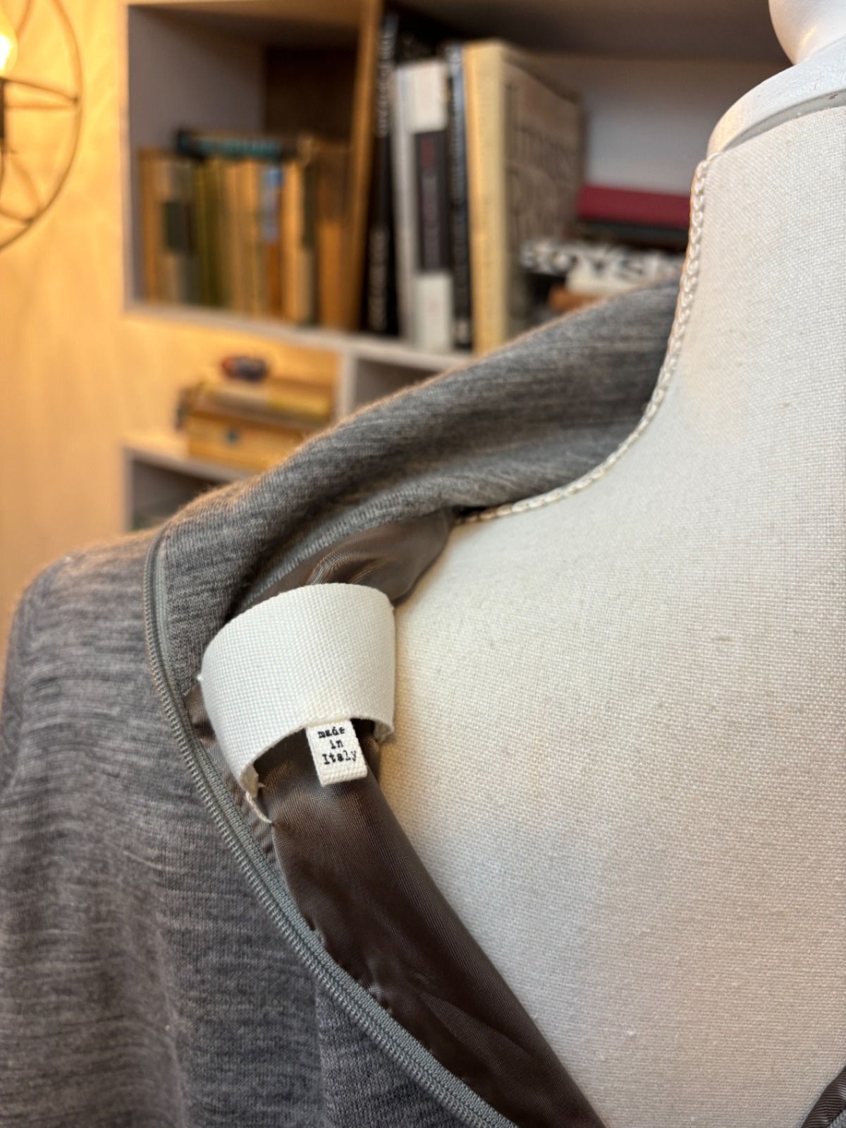 Maison Margiela Wool Poncho - Grey - Image 5 of 8