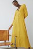 OR Button Up Dress - Mustard - Thumbnail 3