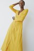 OR Button Up Dress - Mustard - Thumbnail 4