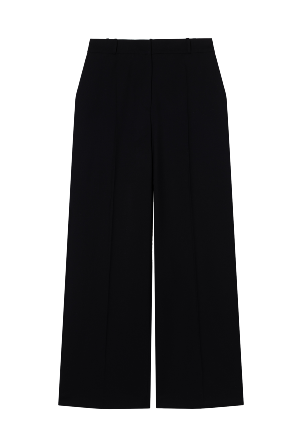Facettes Studio Bianca Wool Gabardine Pants - Black