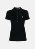 Polo Ralph Lauren Black Polo Pony Cotton Polo Shirt - POLO BLACK/WHITE PP - Thumbnail 1