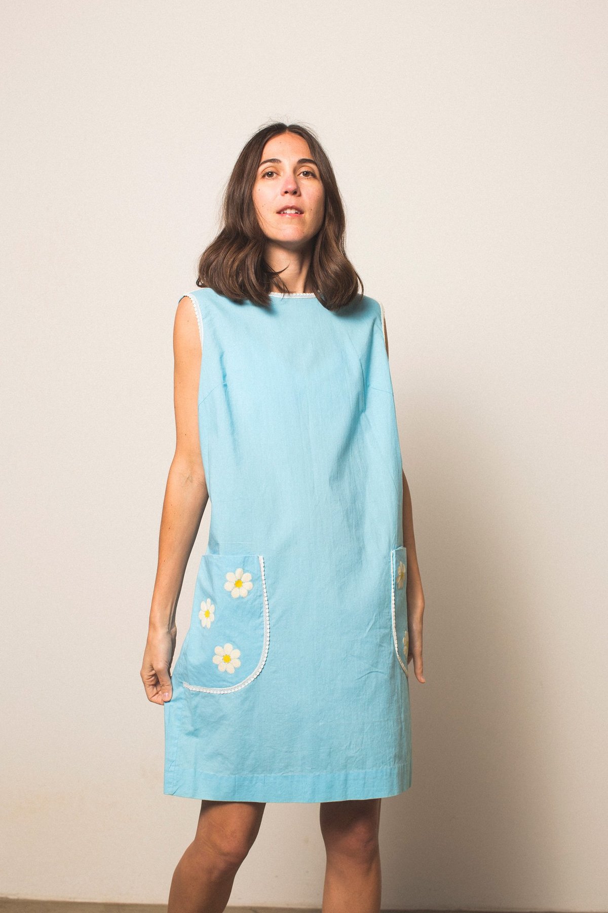 open lace back dress Sally Retro Mini Shift Dress – ModCloth