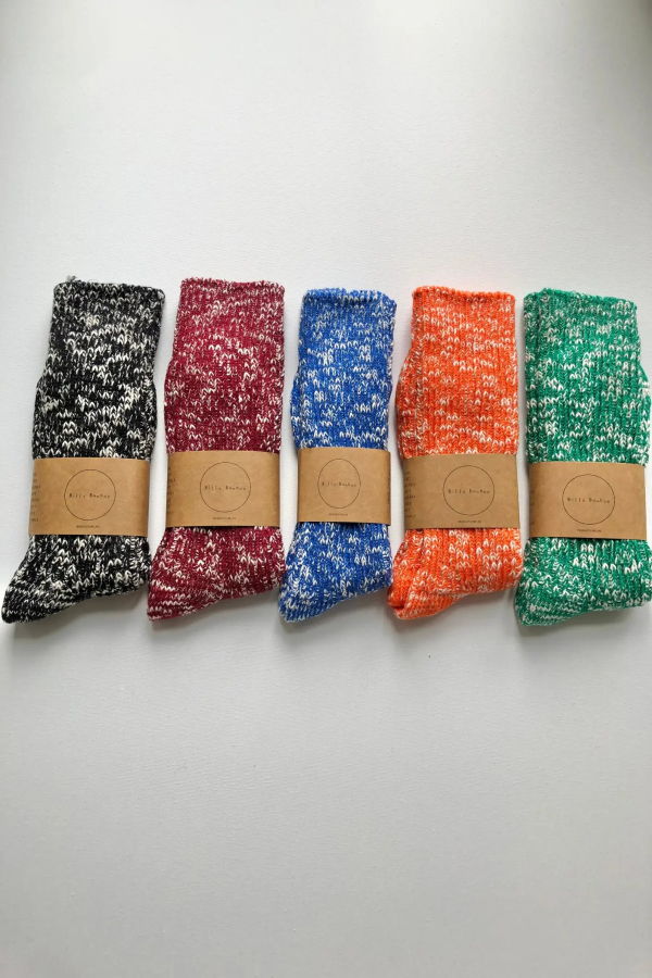 Billy Bamboo Tokyo Slub Cotton Socks