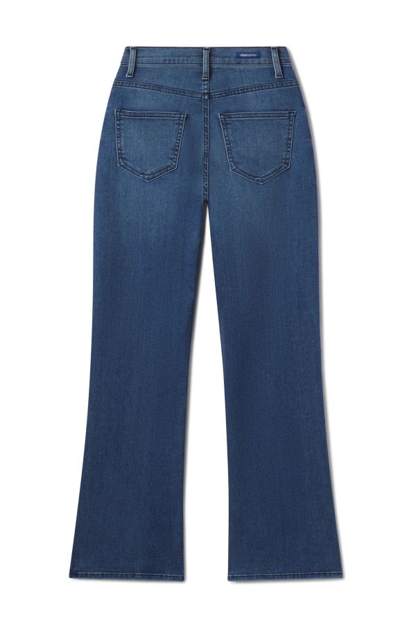 RUDES DENIM The Ali Boot Cut Jeans - Coral Blue