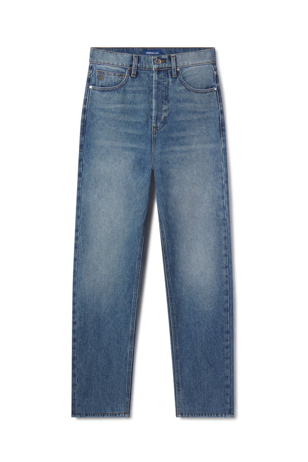 RUDES DENIM Tracy Straight Leg Jeans - Ocean