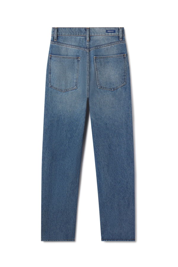 RUDES DENIM Tracy Straight Leg Jeans - Ocean