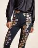 Cynthia Rowley Metallic Bonded Pants - Black Gold - Thumbnail 6