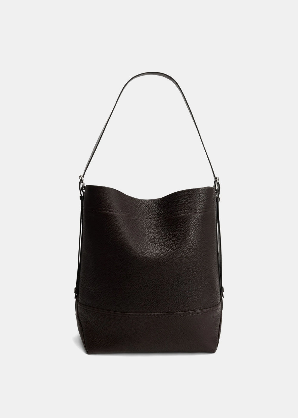 Lemaire Belted Tote Bag - Dark Chocolate | Garmentory