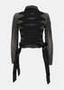 Balenciaga Lace-Up Jacket - Dark Grey - Thumbnail 2