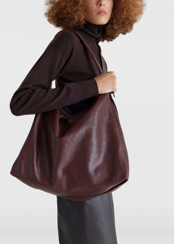 Lemaire Belted Hobo Bag - Espresso | Garmentory