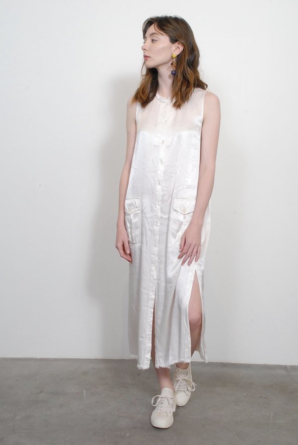 Raquel Allegra Cargo Shirt Dress Raquel Allegra Cargo Shirt Dress