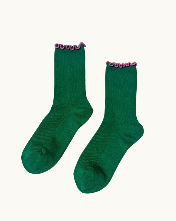 Le Bon Shoppe x Noble Ruffle Socks | Garmentory