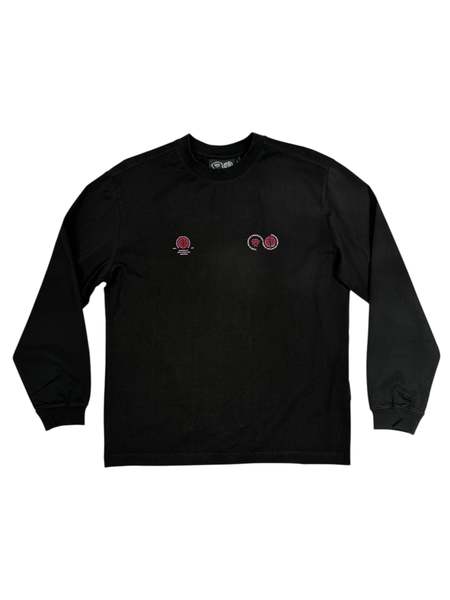 DRKSHDW by Rick Owens Double-Layered Cotton Long Sleeve T