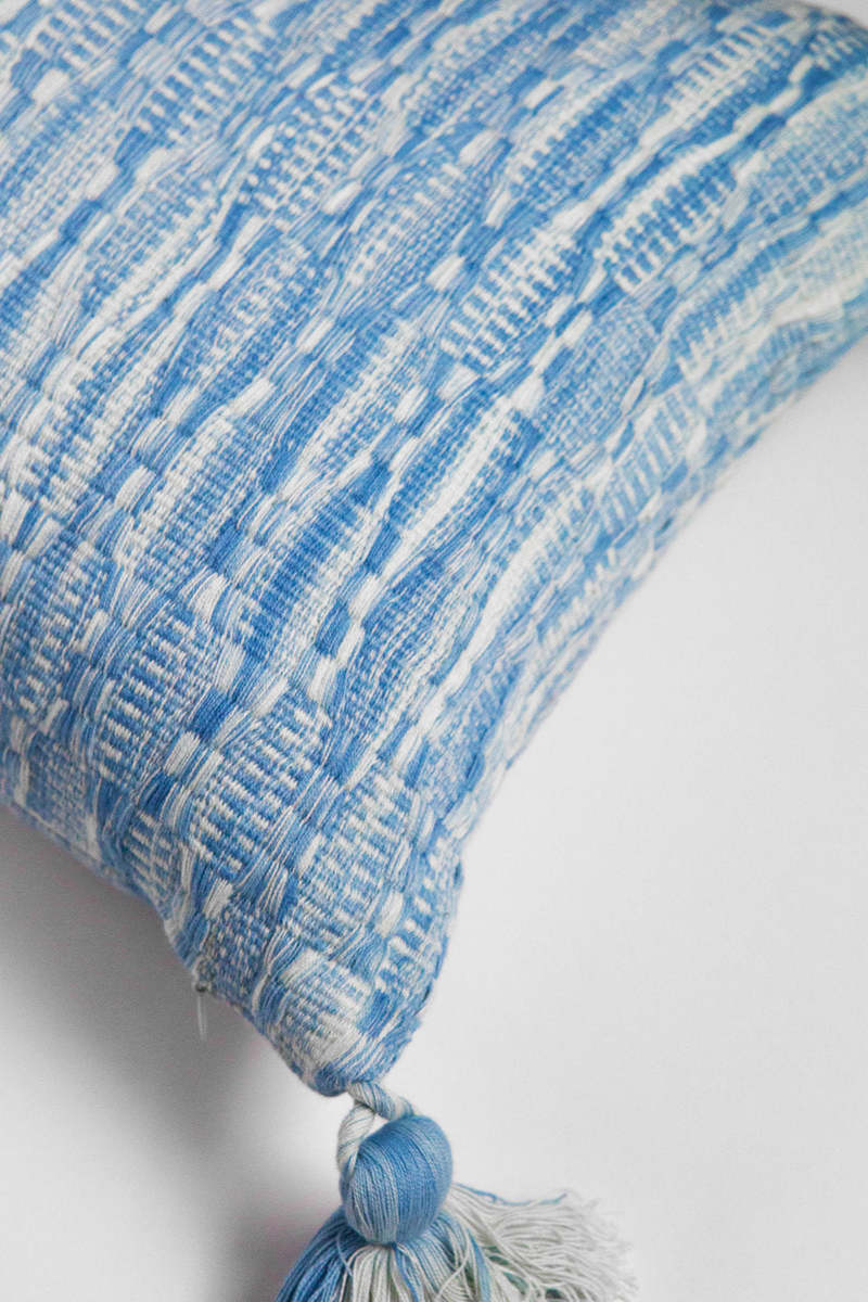 Archive New York Antigua Pillow - Ocean Tie Dye