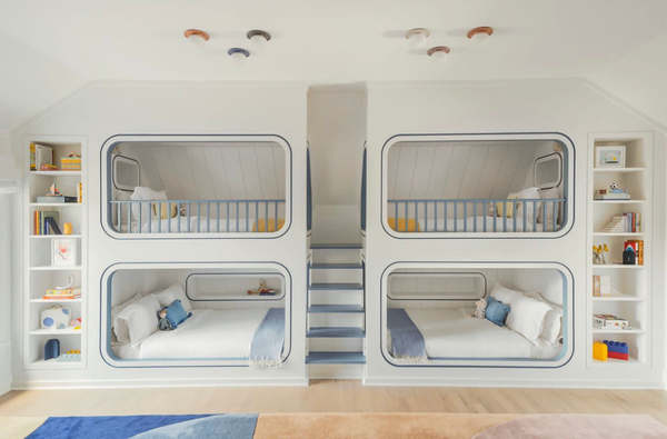 Archive New York Antigua Pillow - Ocean Tie Dye