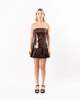 RETROFÊTE Anika Sequin Dress - Tobacco - Thumbnail 1