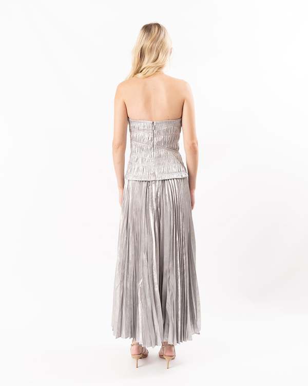 acler metallic dress WESTOVER DRESS