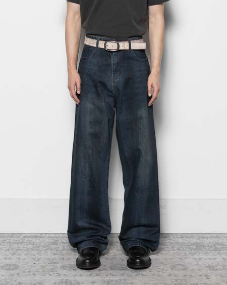 BASKETCASE LAX BAGGY DENIM BLUE BLACK 新品 Basketcase - Lax Baggy Denim | HBX