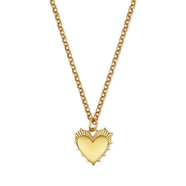 Hart Small Heart of Gold Necklace - Gold