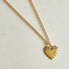 Hart Small Heart of Gold Necklace - Gold - Thumbnail 2