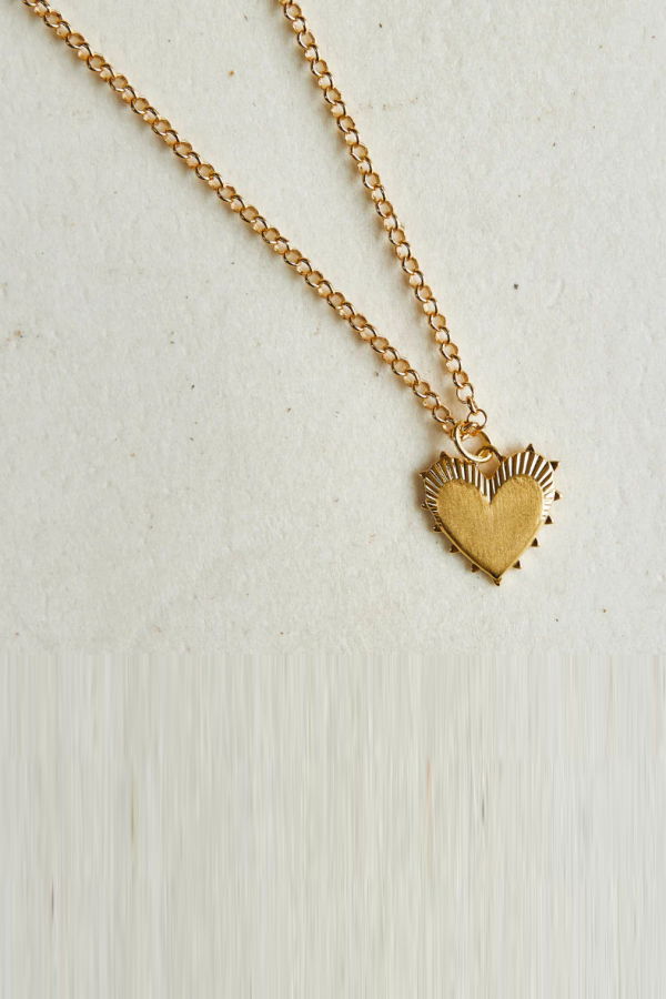 Hart Small Heart of Gold Necklace - Gold