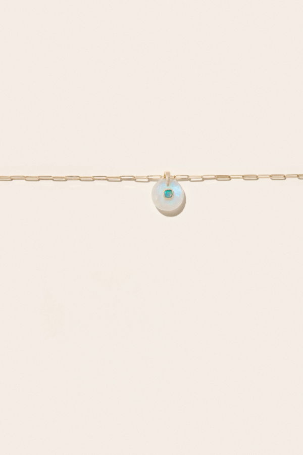 Pascale Monvoisin Milo Moonstone Necklace
