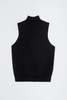 Cordera Merino Wool Turtleneck Vest - Thumbnail 4