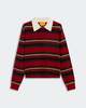 Guest in Residence Cropped Stripe Rugby Sweater - Thumbnail 2