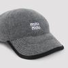 MIU MIU Hat - Gray - Thumbnail 3