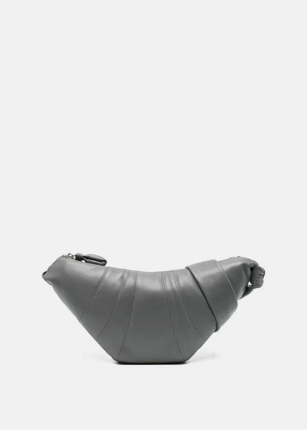 Lemaire Medium Croissant Bag - Smoked Pearl | Garmentory
