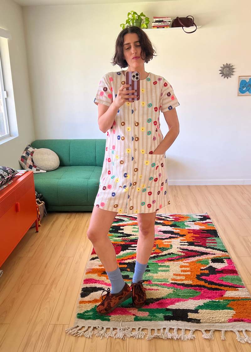 Ace & Jig Nat Shift Minidress