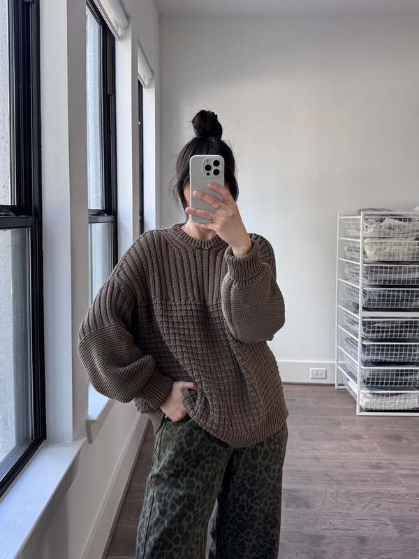 Le Bon Shoppe Arc Pants - Fern Leopard