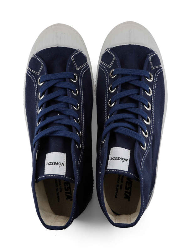 Novesta Star Dribble Wax Cotton High Top Sneaker