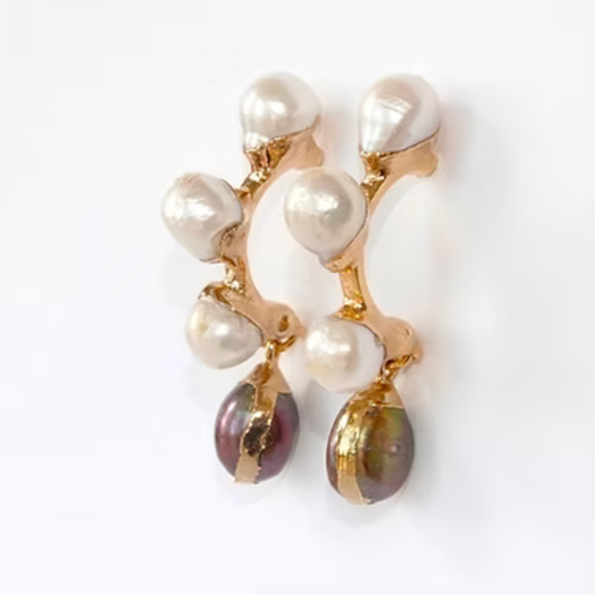 Krysia Renau Pearl Earrings - Multicolor - Image 1 of 3