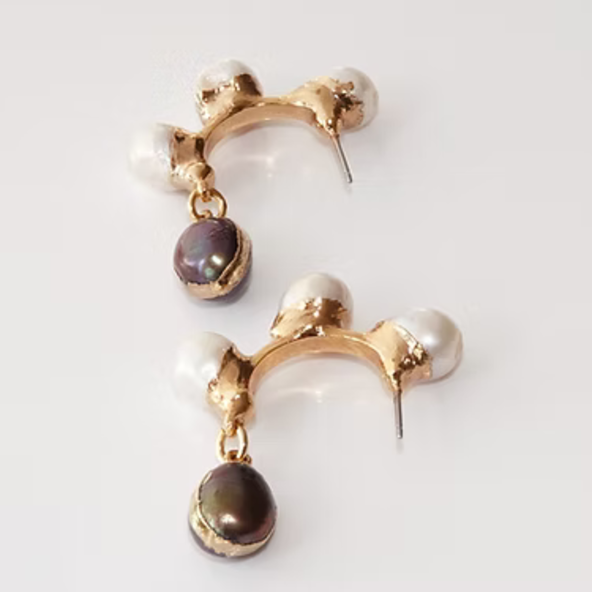 Krysia Renau Pearl Earrings - Multicolor - Image 2 of 3
