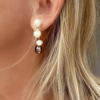 Krysia Renau Pearl Earrings - Multicolor - Thumbnail 3