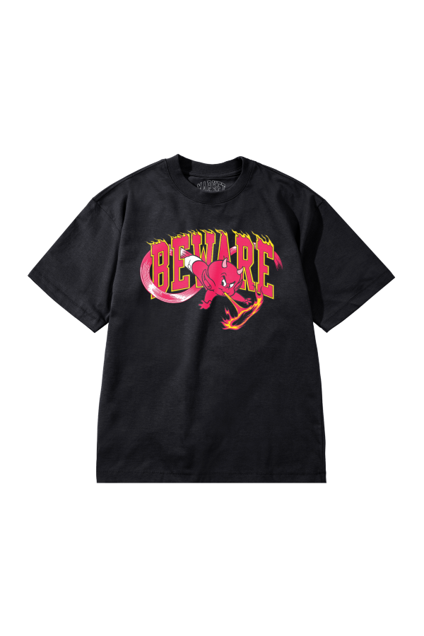 MARKET Hot Stuff X MARKET Beware T-Shirt