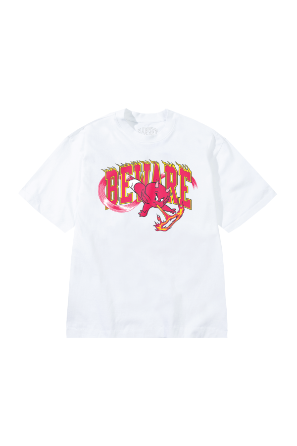 MARKET Hot Stuff X MARKET Beware T-Shirt