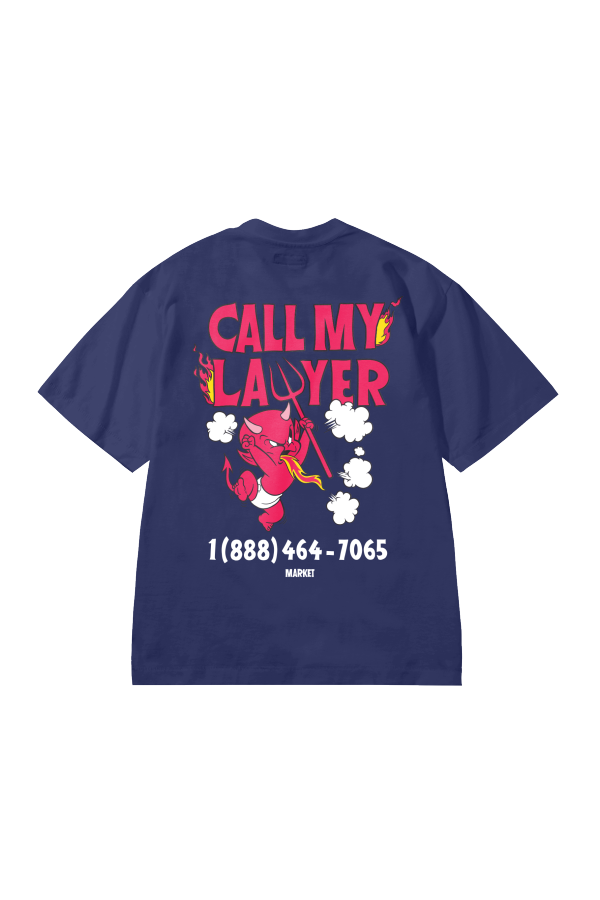MARKET Hot Stuff x Market Call My Lawyer T-Shirt
