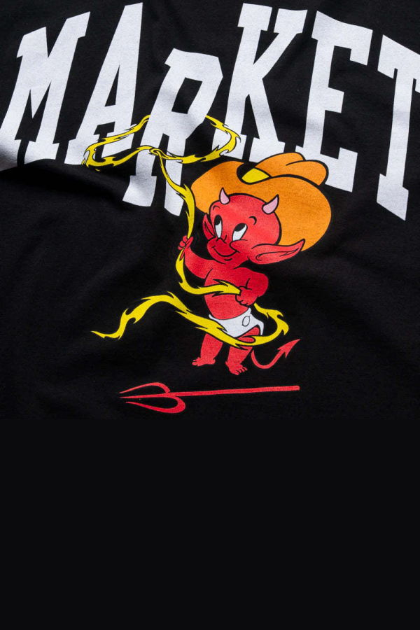 MARKET Hot Stuff x MARKET Cowboy Arc T-Shirt