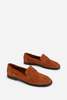 "INTENTIONALLY __________." Centre Brushed Suede Loafer - Thumbnail 3