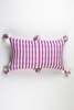 Archive New York Antigua Pillow - Orchid Stripe - Thumbnail 4